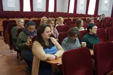 Uczestniczki konferencji na widowni auli